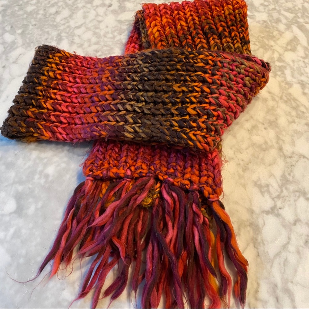 Chunky Knit Scarf - Awesome Colors!